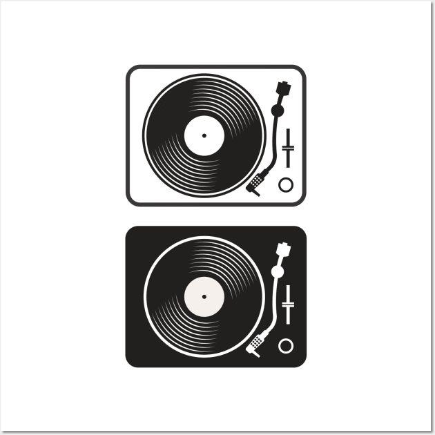 Vinyl DJ Wall Art by TambuStore